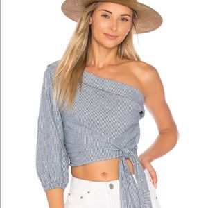 One shoulder Free People Top